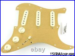 Fender American Ultra Stratocaster LOADED PICKGUARD, Strat S1 Noiseless USA GOLD