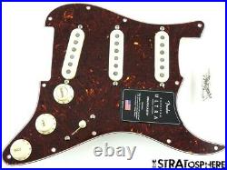 Fender American Ultra Stratocaster LOADED PICKGUARD Strat S1 Noiseless USA /TORT