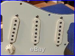 Fender American Vintage'62 RI Strat LOADED PICKGUARD Mint Green & USA Pickups