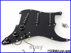 Fender Buddy Guy Strat LOADED PICKGUARD Stratocaster Black Prewired