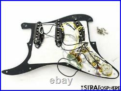 Fender Buddy Guy Strat LOADED PICKGUARD Stratocaster Black Prewired