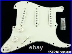 Fender Buddy Guy Strat LOADED PICKGUARD, Stratocaster Parchment Prewired