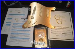 Fender Custom GOLD Stratocaster Loaded Pickguard with Stunning Fender 62 Pickups Fender Custom GOLD Stratocaster Loaded Pickguard with Stunning Fender 62 Pickups