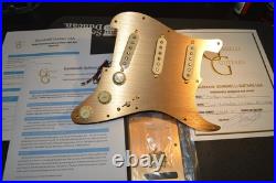 Fender Custom GOLD Stratocaster Loaded Pickguard with Stunning Fender 62 Pickups Fender Custom GOLD Stratocaster Loaded Pickguard with Stunning Fender 62 Pickups