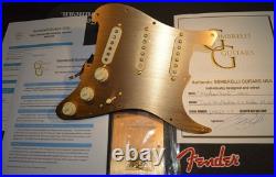 Fender Custom GOLD Stratocaster Loaded Pickguard with Stunning Fender 62 Pickups Fender Custom GOLD Stratocaster Loaded Pickguard with Stunning Fender 62 Pickups