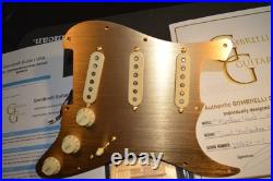 Fender Custom GOLD Stratocaster Loaded Pickguard with Stunning Fender 62 Pickups Fender Custom GOLD Stratocaster Loaded Pickguard with Stunning Fender 62 Pickups