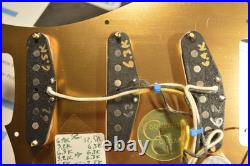 Fender Custom GOLD Stratocaster Loaded Pickguard with Stunning Fender 62 Pickups Fender Custom GOLD Stratocaster Loaded Pickguard with Stunning Fender 62 Pickups