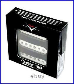 Fender Custom Shop Abby 69 Pickup Loaded Strat Pickguard 8 Hole All Black USA