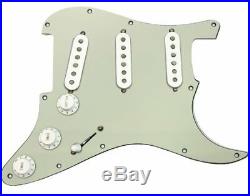 Fender Custom Shop Abby 69 Pickups Loaded Strat Pickguard White on Mint Green