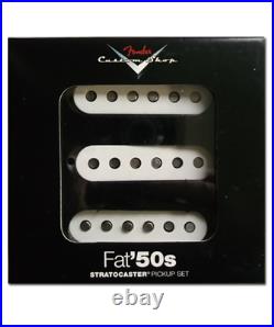 Fender Custom Shop Fat 50s Loaded Strat Pickguard All Aged Cream Made in USA