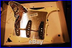 Fender Custom Shop Strat Fat 50's Loaded pickguard parchment withaged