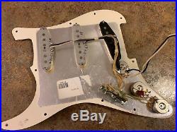 Fender Custom Shop Strat LOADED PICKGUARD USA Stratocaster American Abby 11 hole