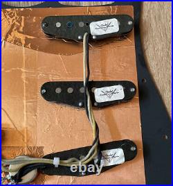 Fender Custom Shop Texas Special Prewired Loaded Strat Pickguard Pickup Set SRV