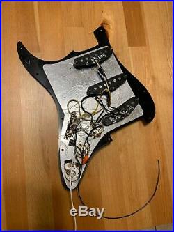 Fender Custom Shop Texas Special Prewired Strat Pickguard Loaded Black 11-hole