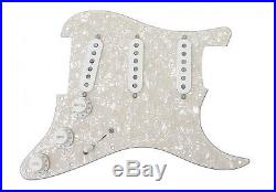 Fender Deluxe Drive Loaded Strat Pickguard White Pearl 11 or 8 Hole OrAnyColor