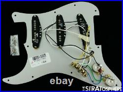 Fender H. E. R. Strat LOADED PICKGUARD PICKUPS Stratocaster Noiseless Prewired