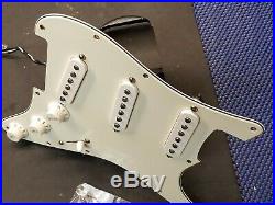 Fender Highway One Strat Pre-wired Guitar USA Pickups LOADED PICKGUARD Relic
