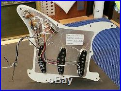 Fender Highway One Strat Pre-wired Guitar USA Pickups LOADED PICKGUARD Relic