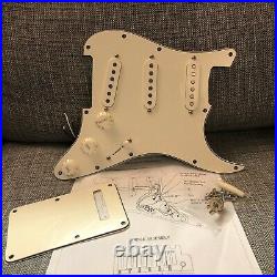 Fender Late 90's American Standard Stratocaster LOADED White Pickguard USA Strat