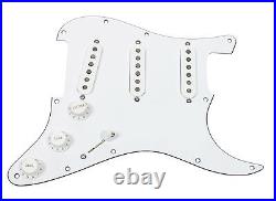 Fender Loaded Strat Pickguard Custom Shop'54 All White 8 Hole 7 Way OrAnyColor