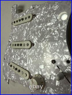 Fender MIJ Traditional 70s Strat Loaded Pickguard 7-Way Push/Pull + jack