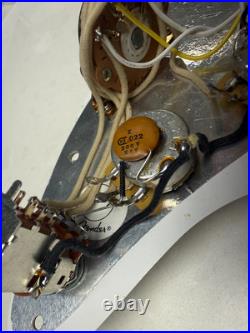 Fender MIJ Traditional 70s Strat Loaded Pickguard 7-Way Push/Pull + jack