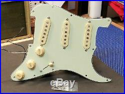Fender Mint Green LOADED PICKGUARD with Eric Johnson Strat USA Pickups Guitar