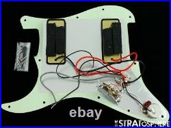 Fender Noventa Strat LOADED PICKGUARD PICKUPS, Stratocaster Mint Green