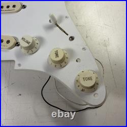 Fender Player Plus Noiseless Strat Stratocaster Pickups Loaded White Pickguard