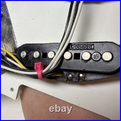 Fender Player Plus Noiseless Strat Stratocaster Pickups Loaded White Pickguard
