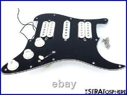Fender Player Strat HSH LOADED PICKGUARD PICKUPS Stratocaster Alnico 2&5 Black