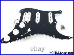 Fender Player Strat HSS LOADED PICKGUARD PICKUPS + Screws Alnico 2, Black