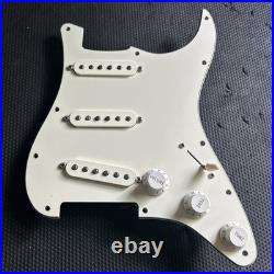Fender Player Stratocaster Pups Loaded Pickguard- All Parts Pots/Switch/Guard