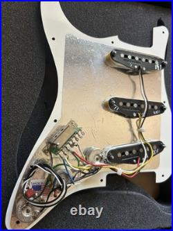 Fender Player Stratocaster Pups Loaded Pickguard- All Parts Pots/Switch/Guard