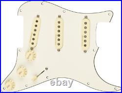Fender Pre-Wired Loaded Strat Pickguard Original'57/'62 SSS Parchment 11 Hole