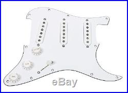 Fender Pure Vintage 65 Loaded Strat Pickguard White 7 Way 11 or 8 Hole Any Color