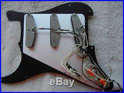 Fender Pure Vintage'65 Strat Loaded Pickguard Black on Balck Hendrix Model