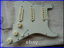 Fender Roadhouse Stratocaster LOADED PICKGUARD Noiseless Strat S1+ Mint Green