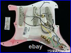 Fender Screamadelica Strat LOADED PICKGUARD PICKUPS Prewired