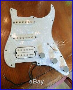 Fender/Seymour Duncan Pearly Gates Strat LOADED PICKGUARD