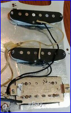 Fender/Seymour Duncan Pearly Gates Strat LOADED PICKGUARD