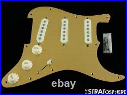Fender Squier 40th Anniversary Strat Vintage LOADED PICKGUARD, Alnico Gold