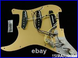 Fender Squier 40th Anniversary Strat Vintage LOADED PICKGUARD, Alnico Gold