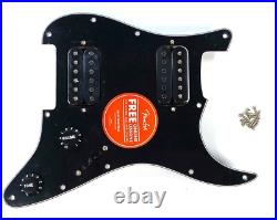 Fender Squier LOADED HH PICKGUARD withSCREWS Fat Strat Pickup Set Humbucker