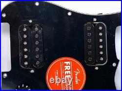 Fender Squier LOADED HH PICKGUARD withSCREWS Fat Strat Pickup Set Humbucker