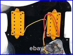 Fender Squier LOADED HH PICKGUARD withSCREWS Fat Strat Pickup Set Humbucker