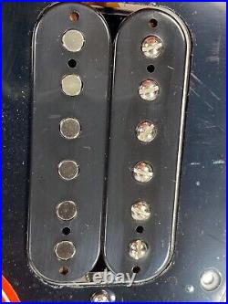 Fender Squier LOADED HH PICKGUARD withSCREWS Fat Strat Pickup Set Humbucker