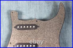 Fender Squier Loaded SSH Black Sparkle Pickguard withScrews Fat Strat Pickup Set