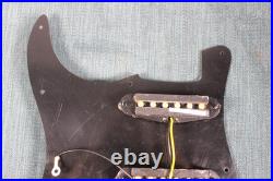 Fender Squier Loaded SSH Black Sparkle Pickguard withScrews Fat Strat Pickup Set