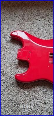 Fender Squier Strat Body ST-357 E8 Serial Fujigen Factory Bridge Semi-Loaded